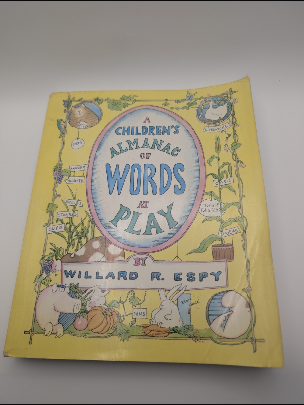 A Children's Almanac of Words at Play Paperback, by Espy Willard R. 1st Edition